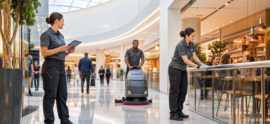 Maximising Foot Traffic with Smarter Shopping Centre Cleaning