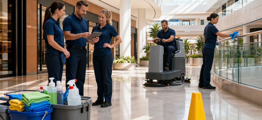 Behind the Scenes of Shopping Centre Cleaning Sunshine Coast